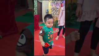 Dancing kids hobi jogetviral 2yearsold [upl. by Nosyd949]