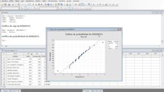 22 Prueba de normalidad de los errores con Minitab [upl. by Adyam]