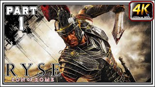 RYSE SON OF ROME Full Gameplay Walkthrough PART 1  Marius Titus 4K 60FPS  No Commentary [upl. by Nnire]