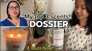 My Top 3 Dossier Scents The Most Complimented Scents from Dossier [upl. by Yulma]