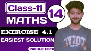 Class 11 Ex 41 Q14 Math Chapter9 Class11 Math  Complex Number  Padhle Beta [upl. by Shermie]