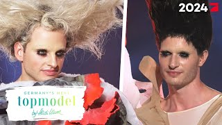 Die Zwillinge vs Frieder Wer bekommt den letzten Platz im GNTMFinale 2024  GNTM 2024 ProSieben [upl. by Vassaux]