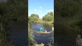 Рыбалка бреднем ЧАСТЬ 2 😅 Увлекательный процесс😄 Fishing with dragnet shorts fishing рыбалка [upl. by Siramed]