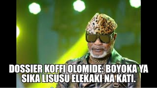 Dossier Koffi Olomide Boyaka ba révélation lisusu na procès [upl. by Lamek]