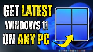 Upgrade to the Latest Version of Windows 11 on ANY PC Supported amp Unsupported No USB [upl. by Eittocs923]