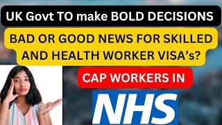 NHS JOBS IN UK CAPPED NOW UK VISA amp immigration UPDATES IN 2024  HEALTHCARE AND UK JOBS UPDATE [upl. by Seek925]