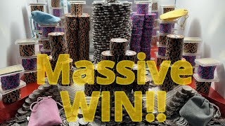 Massive Win 50 million buy In high limit coin pusher [upl. by Eartnoed]