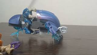 Mega Construx stop motion halo covenant attack marines [upl. by Nnodnarb]