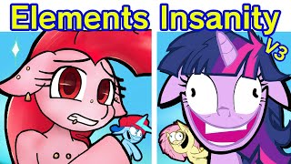 Friday Night Funkin VS Elements Of Insanity V3  Final Demo  My Little Pony FNF ModMLP Pinkie [upl. by Grimbly]