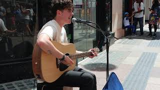 Padraig Cahill Cover Don’t by Ed Sheeran live from Grafton Street Dublin Stunning pure performance [upl. by Oiramal]