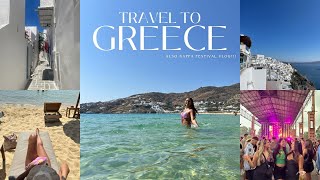 Greece Vlog we also went to Kappa Future Festival in Italy [upl. by Mcmillan]