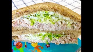 How to make Tuna Sandwich with Mayo Quick and Easy Recipe [upl. by Dita]