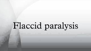 Flaccid paralysis [upl. by Moraj]