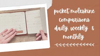 Pocket Moleskine  Daily Weekly amp Monthly [upl. by Hickie387]