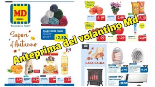 Anteprima del volantino MD da martedì 24 ottobre super offerte [upl. by Tirb]