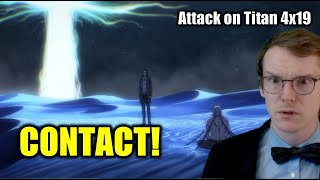 OFF WITH THEIR  GERMAN watches Attack on Titan 4x19  BLIND REACTANALYSIS [upl. by Ahsiken678]