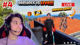 Mehdix is Live Tournament for Subscribers 🍷🎁 Mehdix Free Fire [upl. by Malvia957]