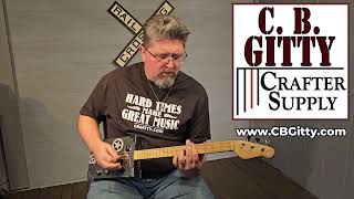 DEMO quotLone Starquot Factory 57 cigar box guitar by CBGittycom [upl. by Sapphera]