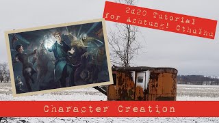 Character Creation in 2d20 Achtung Cthulhu [upl. by Ellerrehc]