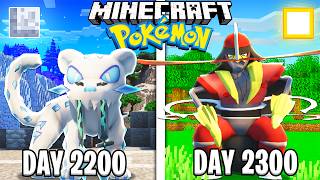 I Survived 2300 Days in Minecraft POKEMON [upl. by Otto444]