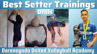 Volleyball  Best Setter Training Drills [upl. by Suolekcin17]