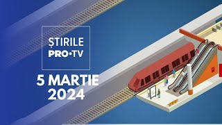 Știrile PRO TV  5 Martie 2024 [upl. by Wallas]