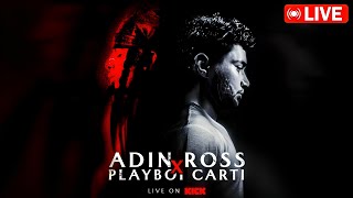 THE Playboi Carti x Adin Ross Stream watch party [upl. by Lorre]