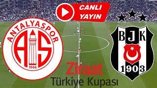 BEŞİKTAŞ ANTALYASPOR MAÇI CANLI İZLE [upl. by Euqinom]