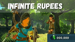 How to get infinite rupees  BOTW working 2023 EASY [upl. by Kassia949]