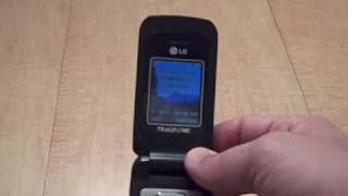 TracFone LG600 Review [upl. by Wallas]