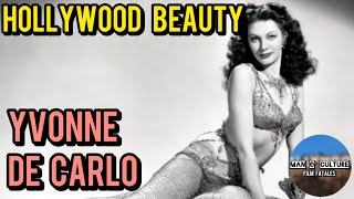 Yvonne De Carlo tribute to LEGENDARY actress entertainment movies film [upl. by Ezara78]