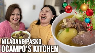 Nilagang Pasko Nilagang Baboy  Ocampos kitchen [upl. by Ayotol347]