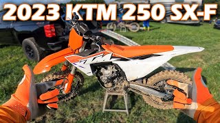 KTM 250 SXF at Driven MX [upl. by Erehpotsirhc208]