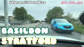 Basildon SS14 to Stratford E15 240424 [upl. by Siri934]