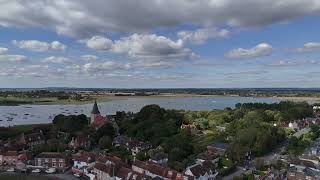 Bosham Harbour  dronephotography habour [upl. by Henni464]