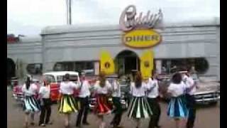 Rock and roll dance at Billy lee Rileys rockabilly song Baby Please Dont Go by Dance to the 60s [upl. by Files]