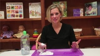 Painting Sensory Activity for Preschool Children  Preschool Teacher Tips [upl. by Wylen]