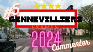 5 PARCOURS CENTRE DEXAMEN PERMIS B🚦🚗🚦GENNEVILLIERS [upl. by Aronoff812]