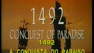 Trailer de Cinema de quot1492 A Conquista do Paraísoquot [upl. by Efal]