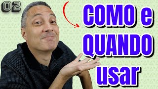 AULA 02  Como usar o SIMPLE PRESENT e os AUXILIARES em inglês [upl. by Eiramana6]