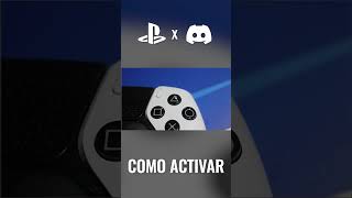 CÓMO ACTIVAR DISCORD EN PLAYSTATION 5 PS5 shorts [upl. by Iila630]