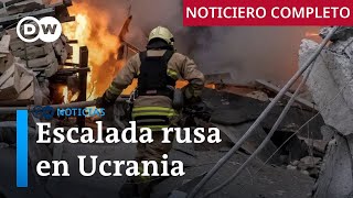 DW Noticias del 29 de diciembre Rusia lanza su mayor ataque a Ucrania por aire y tierra [upl. by Marylynne]