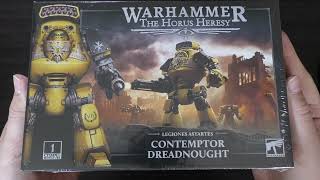 Contemptor Dreadnought  Unboxing HH [upl. by Imhskal]