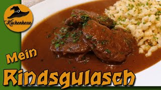 Mein Rindsgulasch mit Spatzln [upl. by Leuas928]