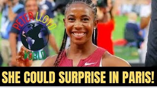 RECENT FOOTAGE OF SHELLYANN FRASERPRYCE IN TRAINING IS ENCOURAGING COULD SHE SURPRISE IN PARIS [upl. by Esela601]