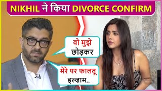 Nikhil Patel Confirms Divorce With Wife Dalljiet Says Vo Adjust Nahi Kar [upl. by Aicelef]