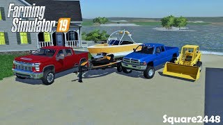 Moving Into Lake House  Lake Toys  Homeowner  Farming Simulator 19 [upl. by Zak]