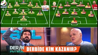 FenerbahçeGalatasaray Derbisi Kadro Analizi  Derin Futbol [upl. by Enyr]