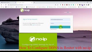 How to Configure DDNS Dynamic DNS in a Digicom Router with NoIP Account  Technical Hakim NOIP [upl. by Aneetak507]