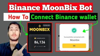 How to connect Binance wallet in Moonbix  Binance Moonbix bot [upl. by Miner341]